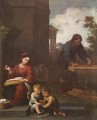 Heilige Familie mit dem Kind St John spanischen Barock Bartolomé Esteban Murillo